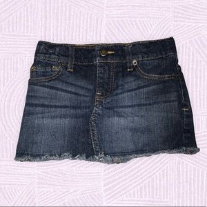 LUCKY BRAND Denim Cut Off Skirt